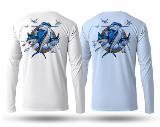 Billfish Trio Performance Long Sleeve Tee