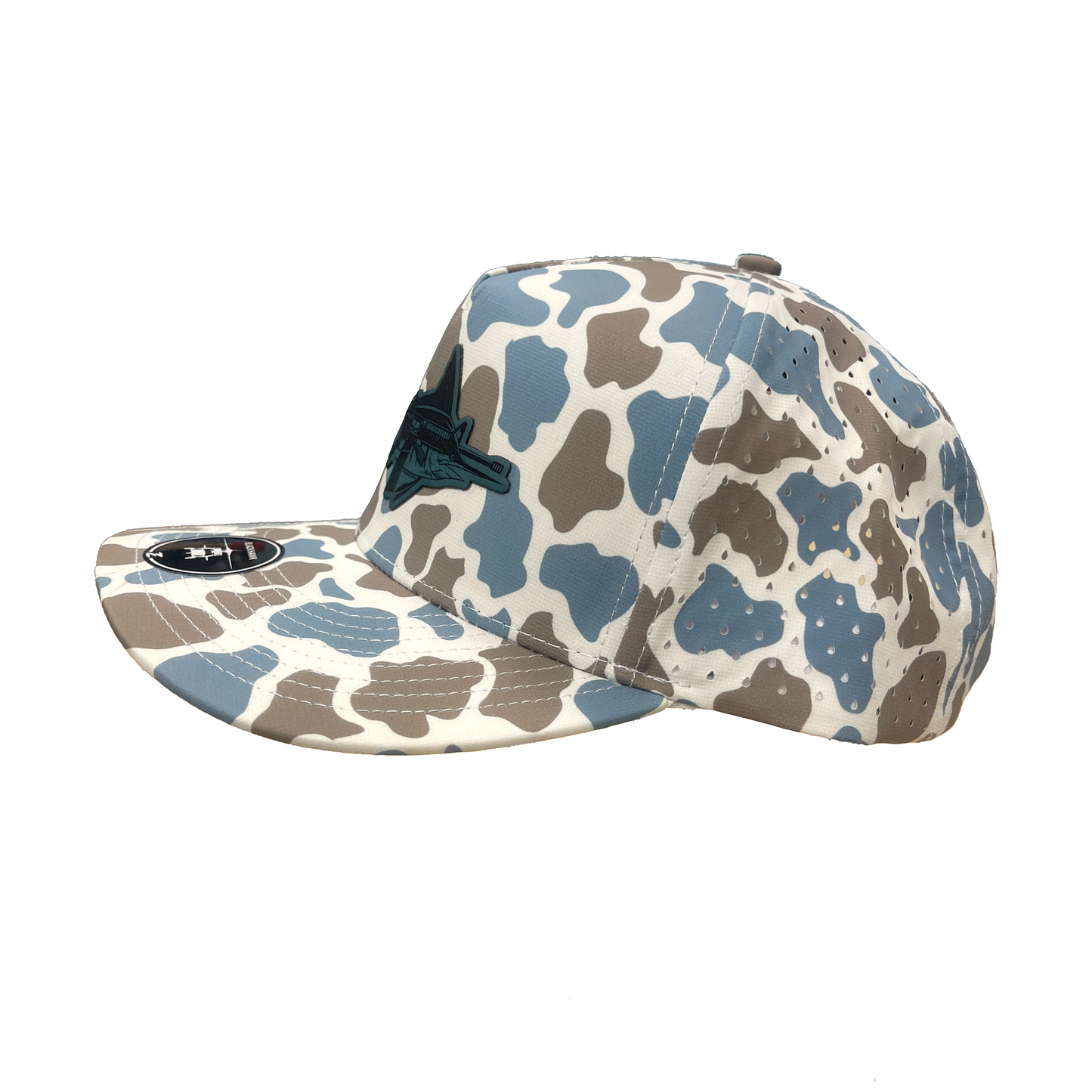 The mARlin Hat- Blackhawk BlueOld-School Camo