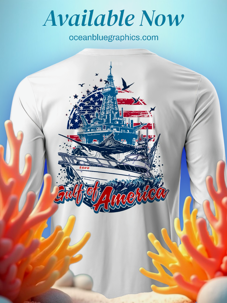 Gulf of America Long Sleeve Performance Shirt