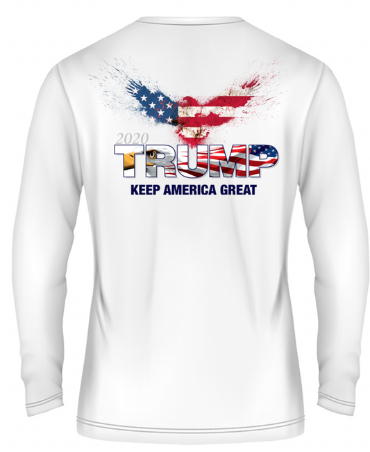 TRUMP Trump Eagle Logo Performance Fishing Shirt