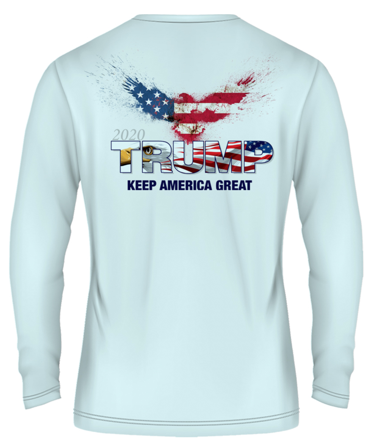 TRUMP Trump Eagle Logo Performance Fishing Shirt