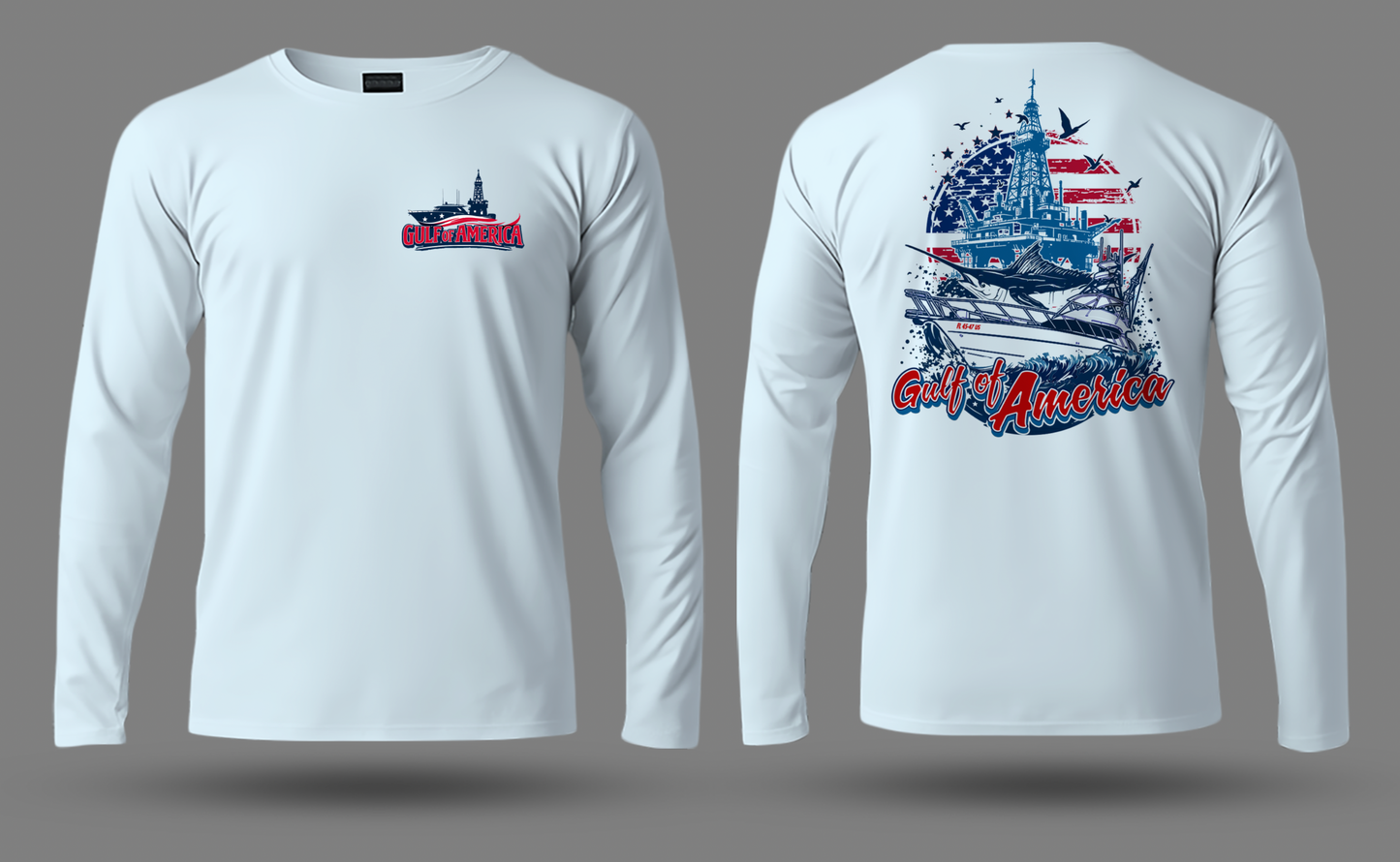 Gulf of America Long Sleeve Performance Shirt