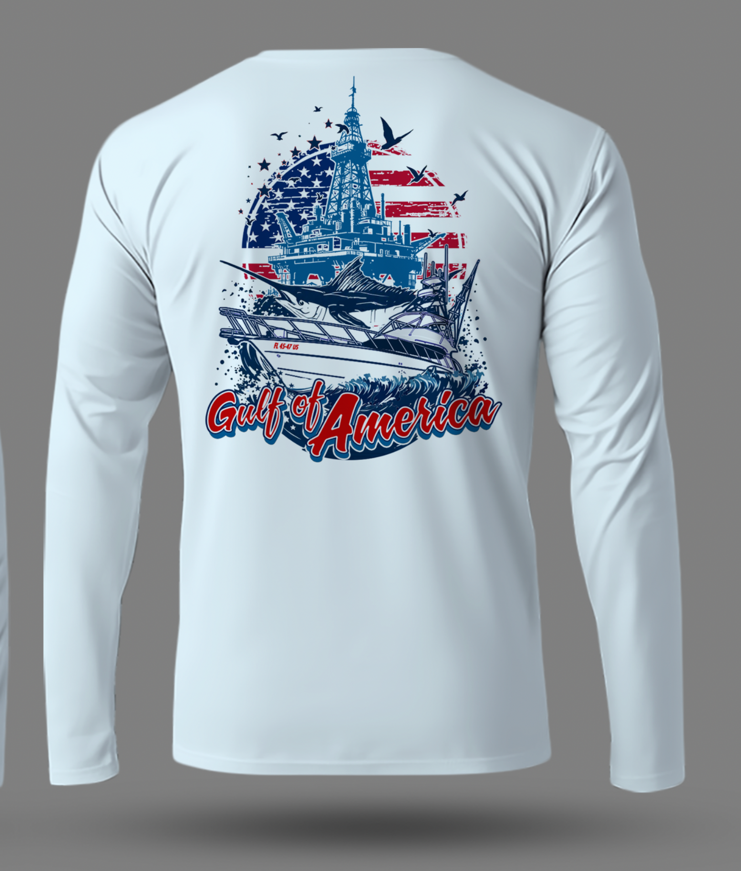 Gulf of America Long Sleeve Performance Shirt