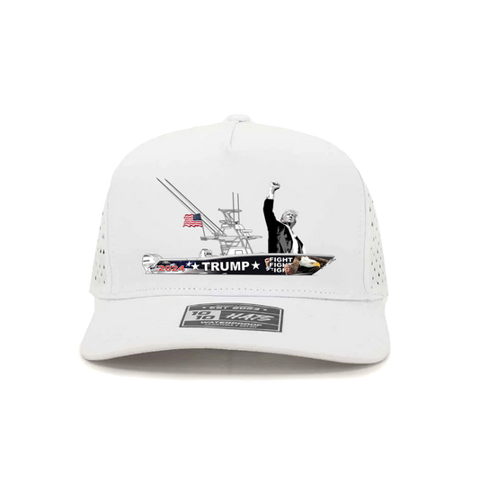 TRUMP BOAT PARADE WHITE PERFORMANCE HAT