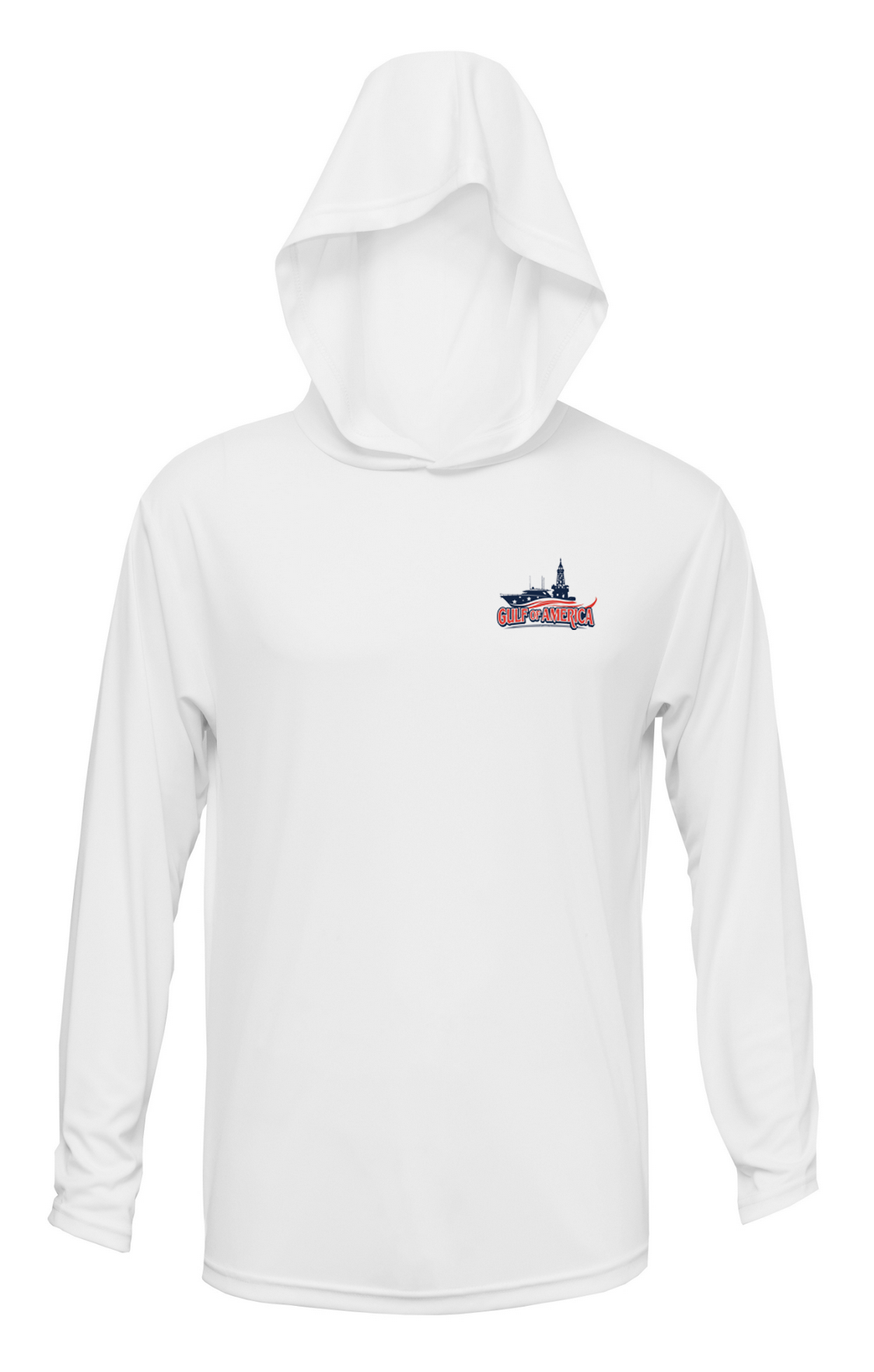 Gulf of America HOODED Long Sleeve Performance Shirt