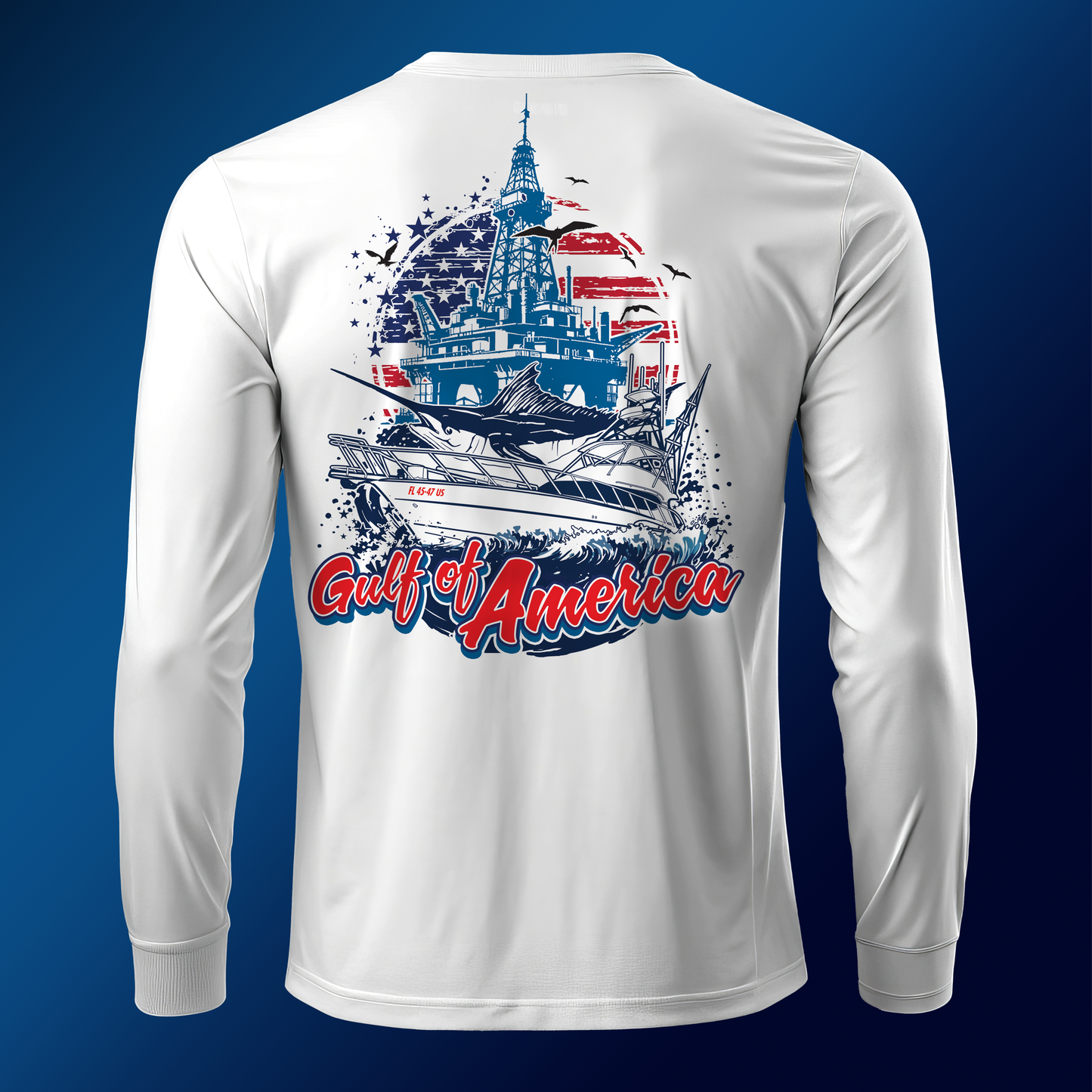 Gulf of America Long Sleeve Performance Shirt